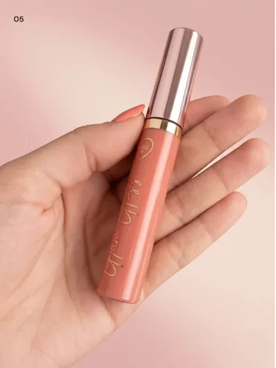 Labial Glam Gloss Beau Visage 05 #COLOR NARANJA