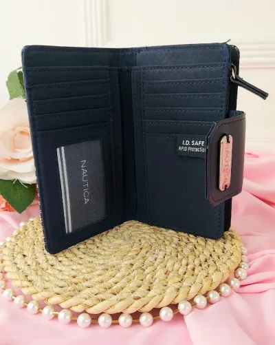Cartera Naútica para dama diseño a rayas multicolor