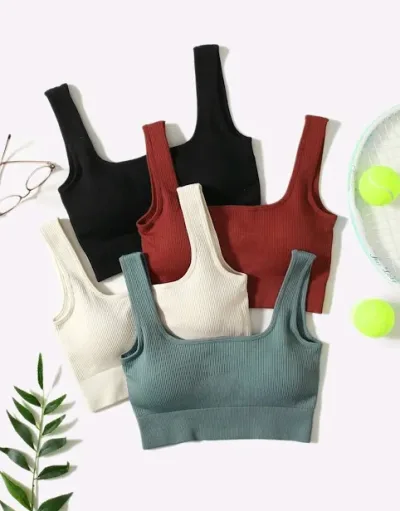 Top deportivo para dama multicolores