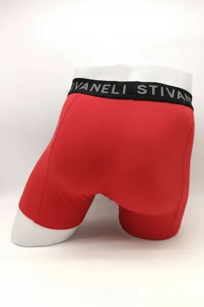 Boxer Estivaneli para caballero JJCM-64233 #COLOR ROJO