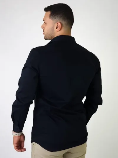 Camisa para caballero color azul
