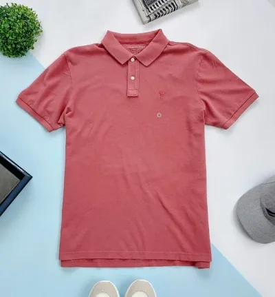 Camiseta American Eagle para caballero color salmon