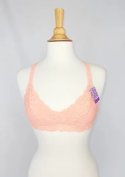 Bralette para dama color Coral