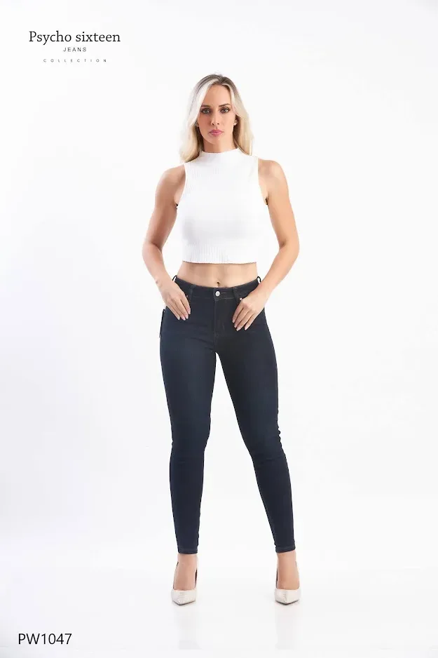 Jeans PSYCHO SIXTEEN para dama Skinny high rise ankle PW1047