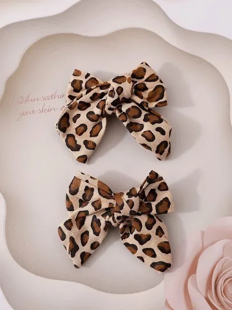 Set de prensas para niña con diseño de lazo