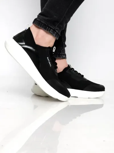 Tenis Natural Match black white para dama