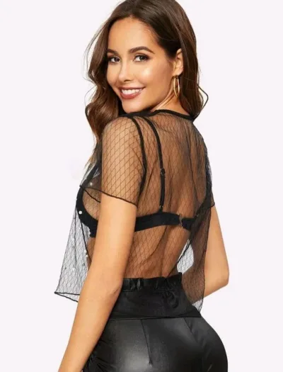 Blusa para dama color negro