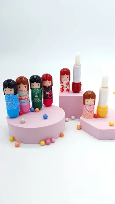 Bálsamo labial para dama aroma frutales