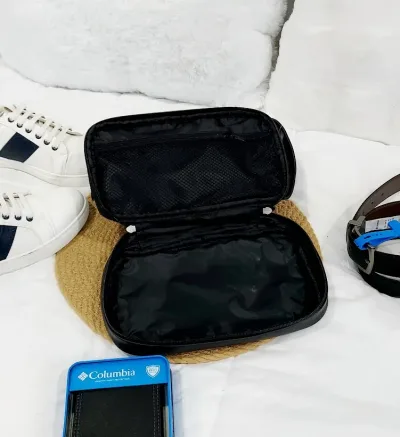 Estuche para viaje PENGUIN para caballero de cuero sintético