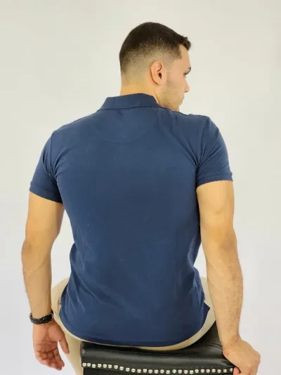 Camiseta Cambrige Polo Club para caballero color azul