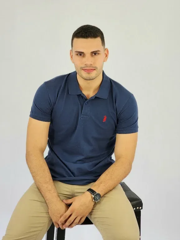 Camiseta Cambrige Polo Club para caballero color azul