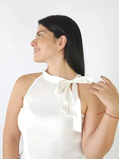 Blusa para dama color blanco