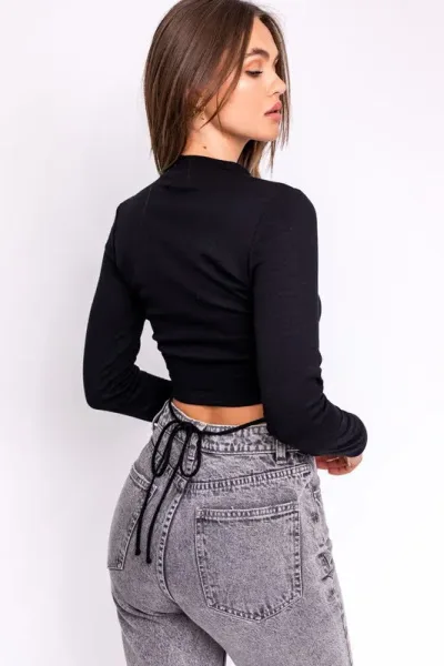 Blusa para dama color negro 4955