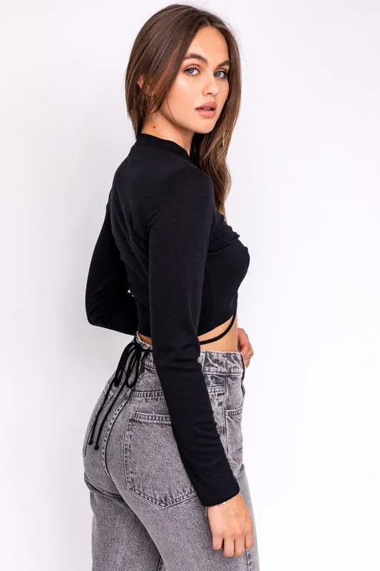 Blusa para dama color negro 4955