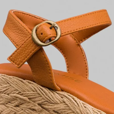 Sandalias Promise Galicia white Camel  para dama