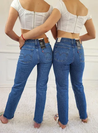 Jeans para dama Levis Wedgie straight 0073