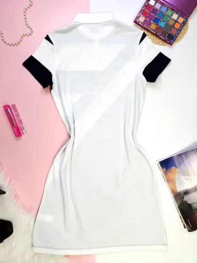 Vestido Tommy hilfiger para dama color azul y blanco