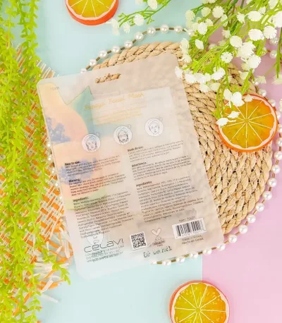 Mascarilla de papaya Celavi 6 unidades