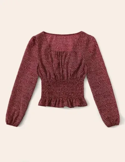 Blusa para dama color rojo