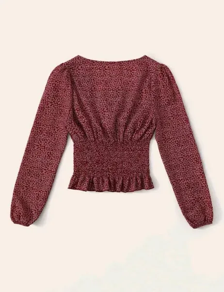 Blusa para dama color rojo