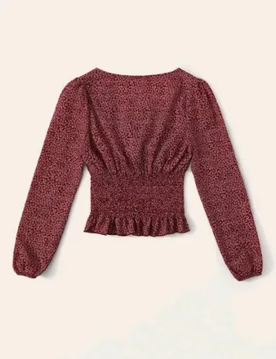 Blusa para dama color rojo