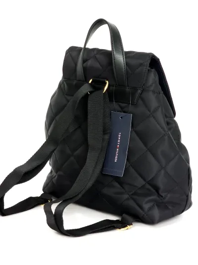 Mochila Tommy Hilfiger para dama color negro