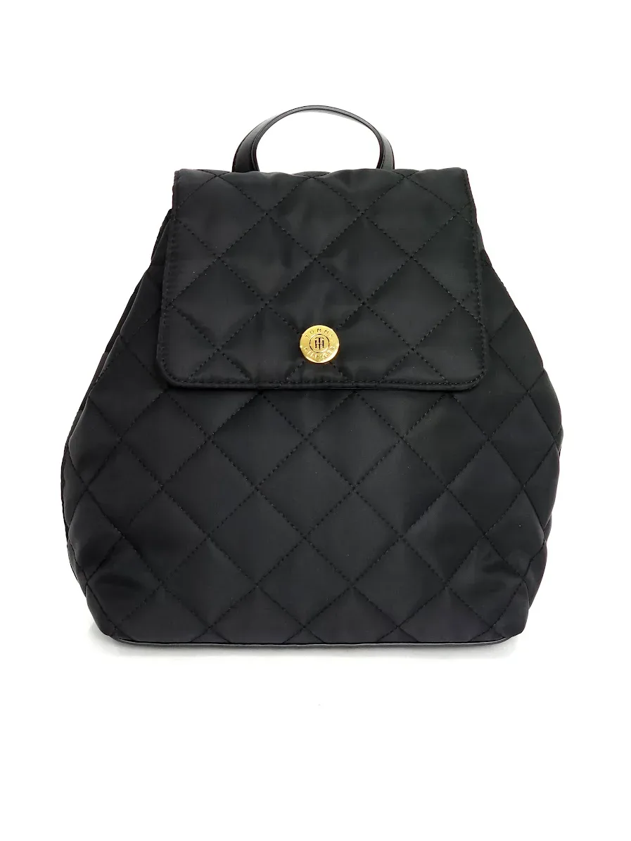 Mochila Tommy Hilfiger para dama color negro
