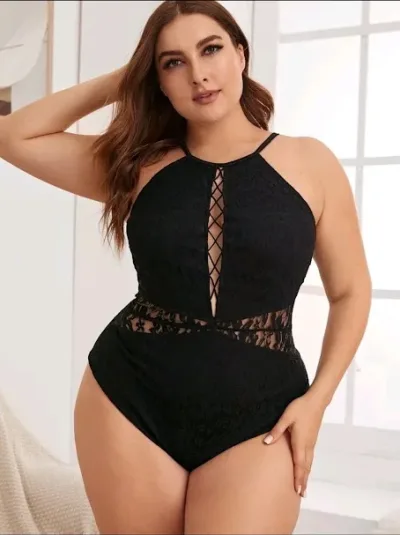 Lencería para dama color negro