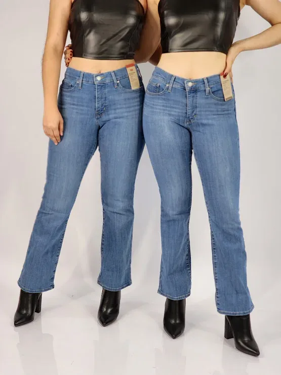 Jeans Levis para dama 315 Shaping Bootcut Mid Rise 0076