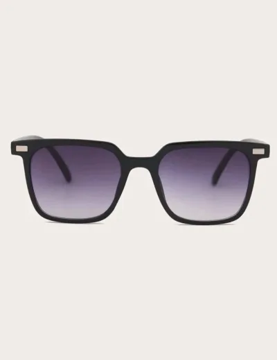 Lentes de sol para niño 6774 color negro con detalle en plateado