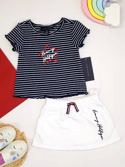 Conjunto Tommy Hilfiger para niña