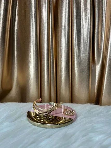 Set de pulsera y anillo para dama