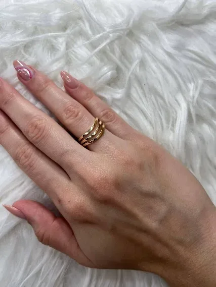 Set de pulsera y anillo para dama