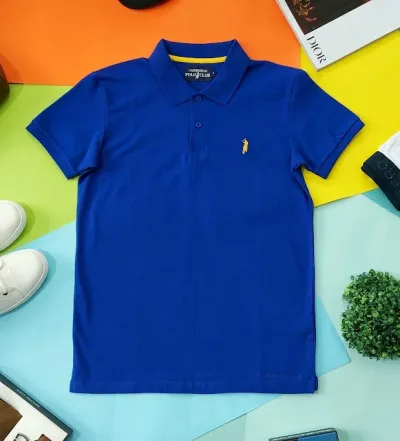 Camiseta Cambridge Polo Club para caballero color azul