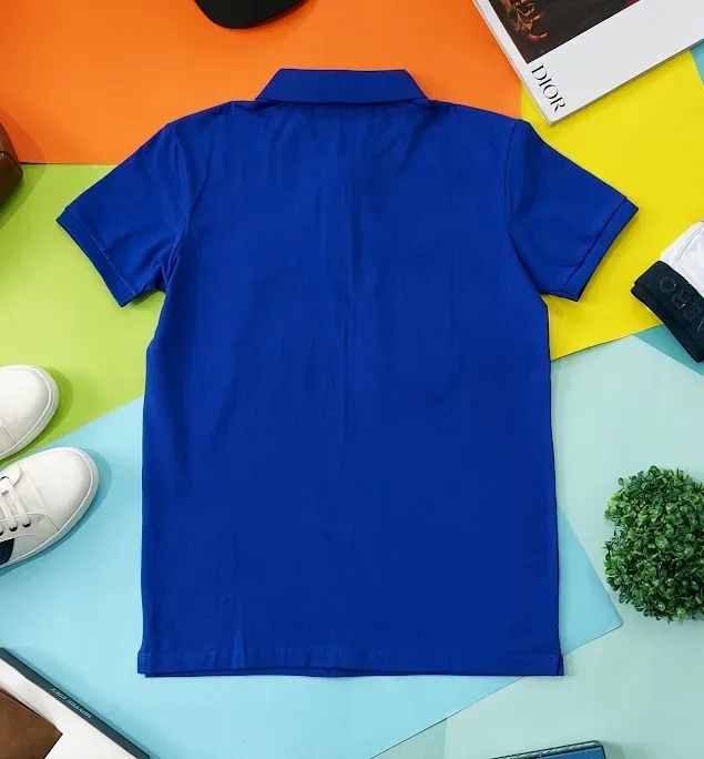Camiseta Cambridge Polo Club para caballero color azul