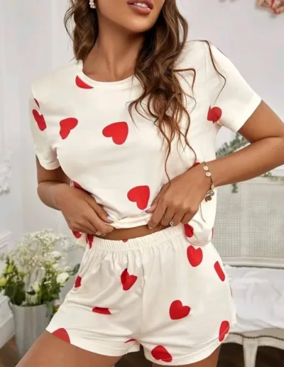 Pijama para dama color beis