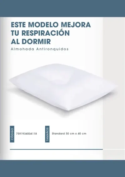 Almohada Antirronquidos
