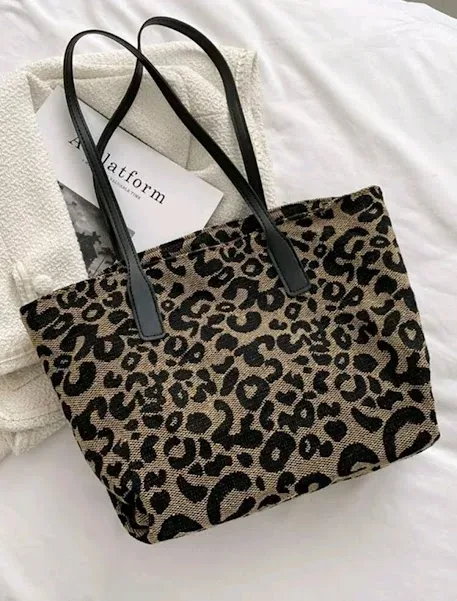 Bolso para dama color leopardo