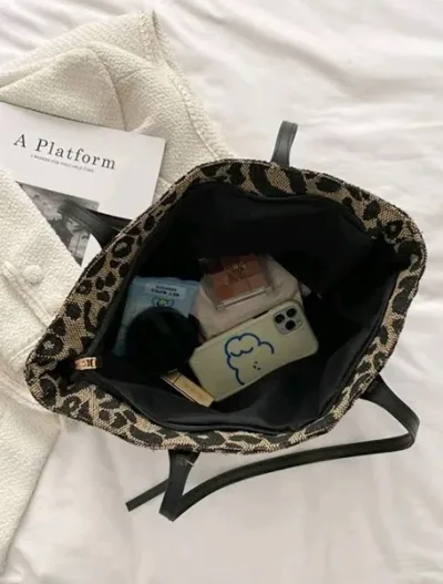 Bolso para dama color leopardo