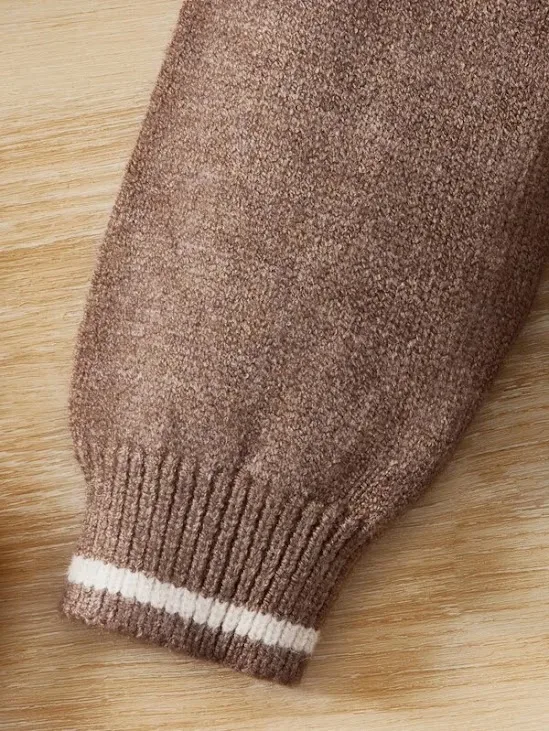 Conjunto para niño color beige y cafe