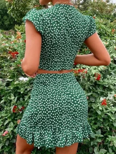 Conjunto para dama color verde
