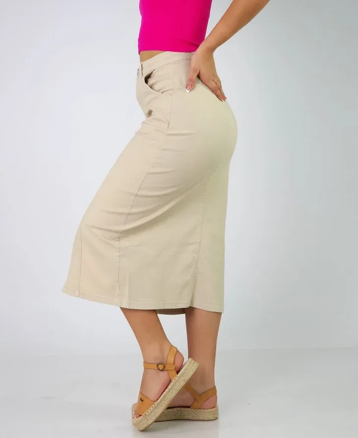 Enagua para dama color beige