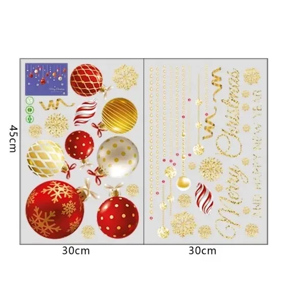 Stickers navideños para decorar