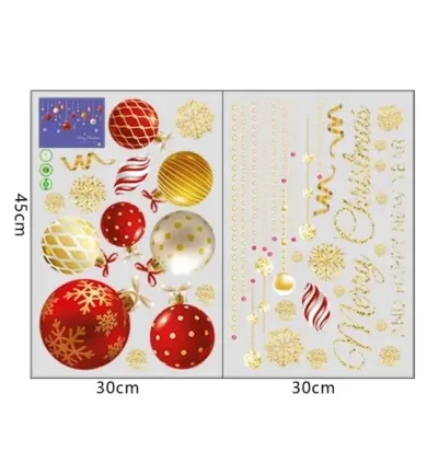 Stickers navideños para decorar