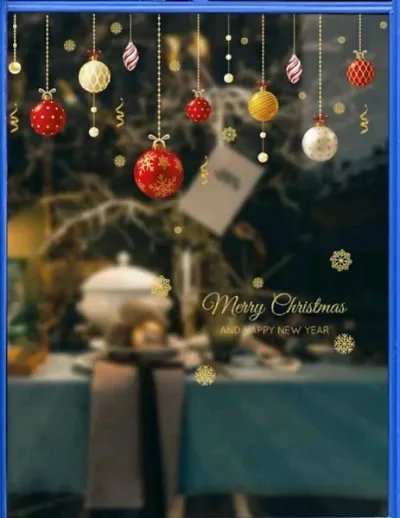 Stickers navideños para decorar