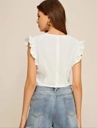 Blusa para dama color blanco