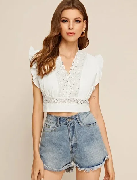 Blusa para dama color blanco