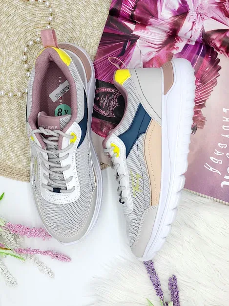 Tenis Tommy Hilfiger para dama multicolor
