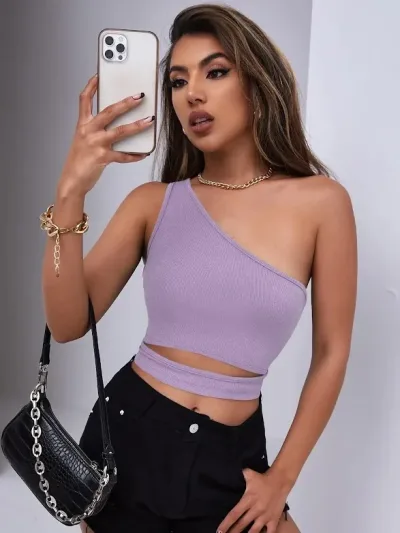 Top para dama color morado