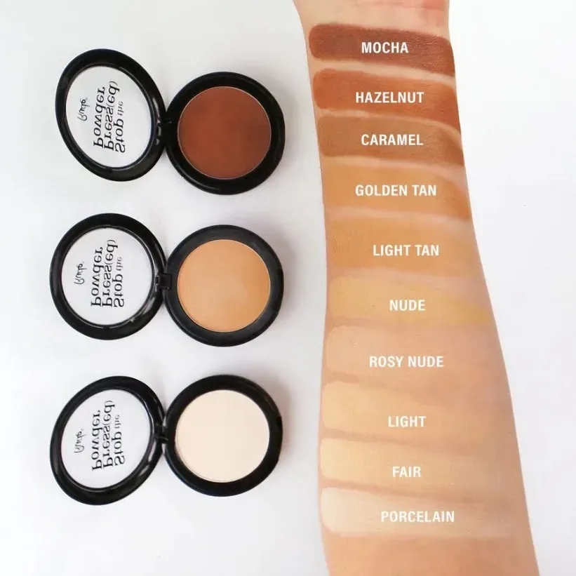 Base de maquillaje RUDE en polvo tono LIGHT TAN